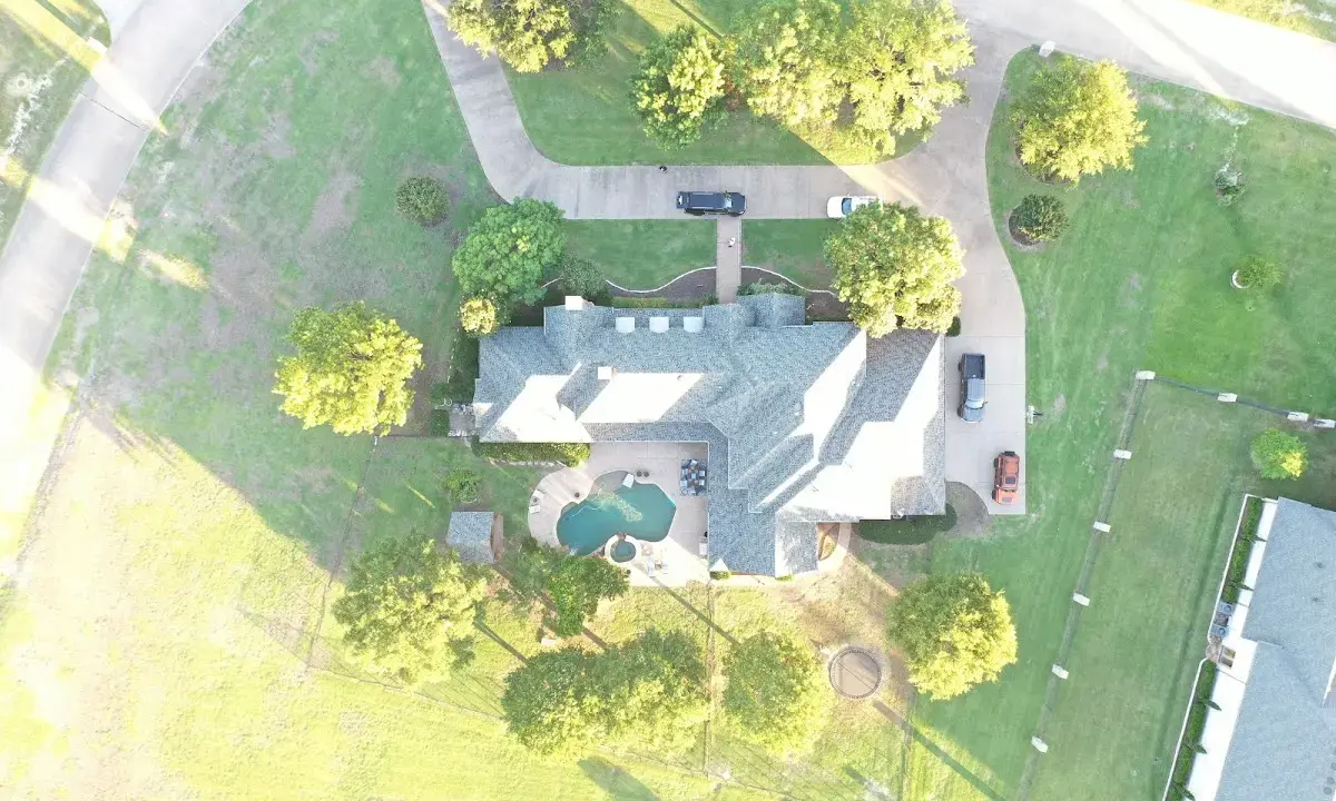 New shingle roof installation on a home in Statesboro